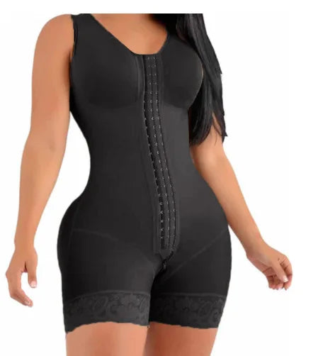Wholesale New High Compression Full Body Shapewear for Women Plus Size Post-Surgery Abdominal Control Spandex Waist Breathable