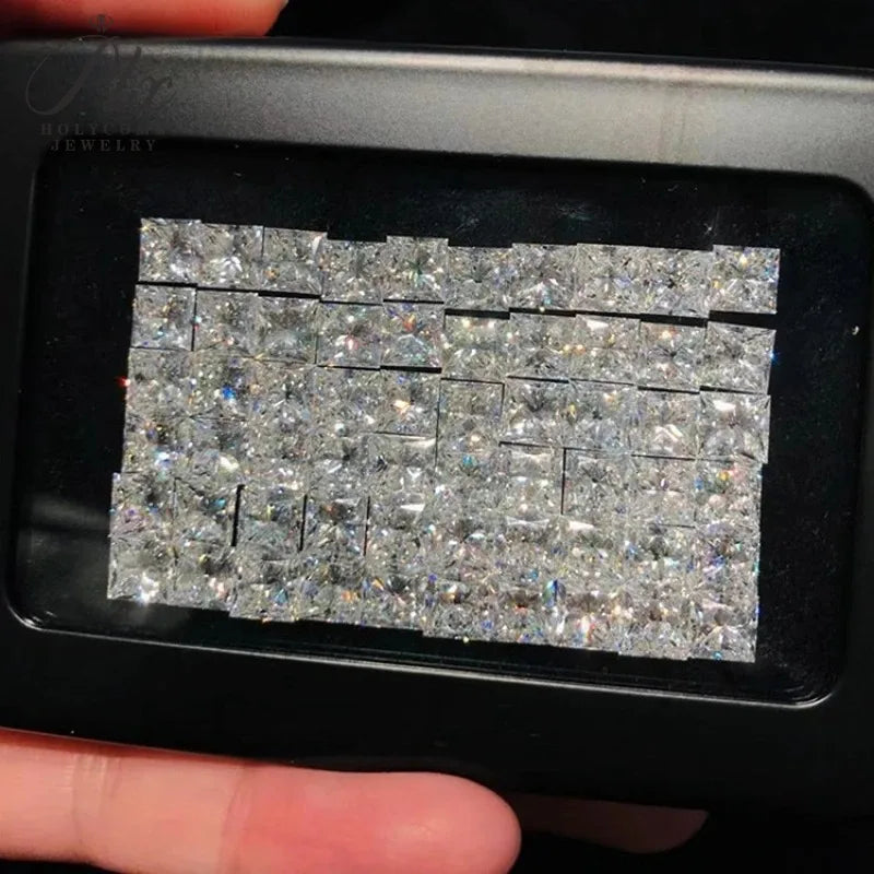 Lab Grown Diamond Round/Oval/Pear/Marquise/Heart/Trillion/Emerald/Cushion HPHT CVD DEF Color VS-VVS Clarity for Jewelry Making