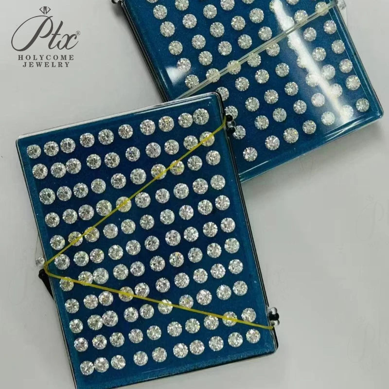 Lab Grown Diamond Round/Oval/Pear/Marquise/Heart/Trillion/Emerald/Cushion HPHT CVD DEF Color VS-VVS Clarity for Jewelry Making