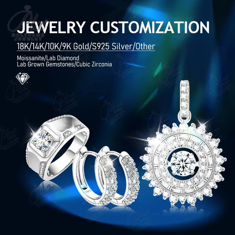 Lab Grown Diamond Bead 1.02CT E Color VVS2 Clarity Half Moon Cut HPHT CVD IGI Certified Lab Diamond for Jewelry Making