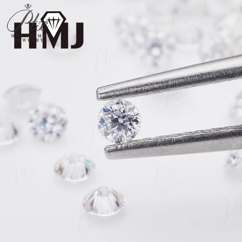 Lab Grown Diamond Round/Oval/Pear/Marquise/Heart/Trillion/Emerald/Cushion HPHT CVD DEF Color VS-VVS Clarity for Jewelry Making