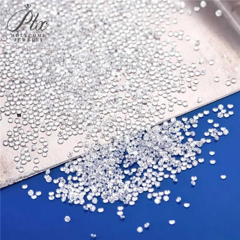 Lab Grown Diamond Round/Oval/Pear/Marquise/Heart/Trillion/Emerald/Cushion HPHT CVD DEF Color VS-VVS Clarity for Jewelry Making