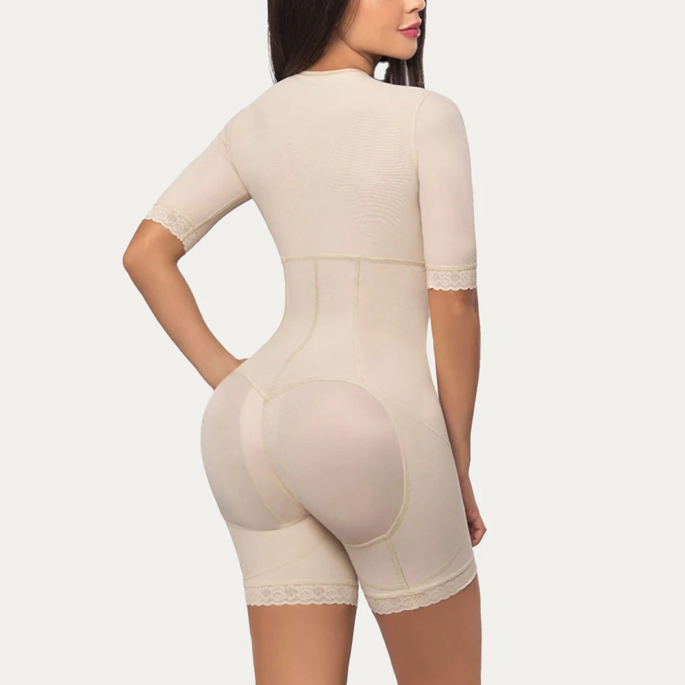 Women'S Faja Reductora Mujer Gaine Ventre Bodysuit Women With Cups Waist Corset