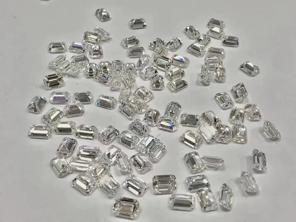 Lab Grown Diamond CVD  Melee HPHT DEF VS-VVS Round Brilliant Cut 1CT 0.9mm~3mm Loose Stones  Beads for Jewelry Making