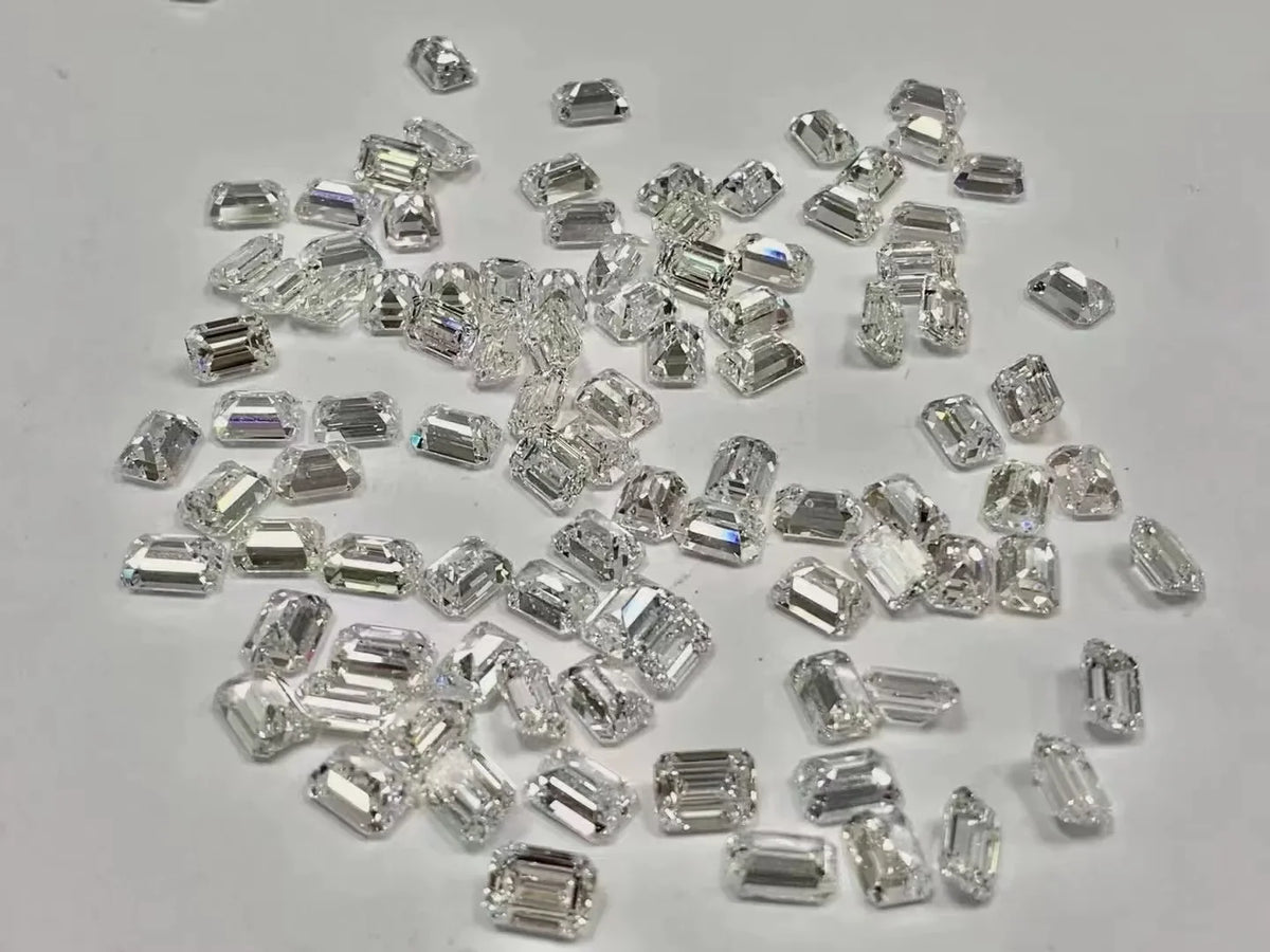 Lab Grown Diamond CVD  Melee HPHT DEF VS-VVS Round Brilliant Cut 1CT 0.9mm~3mm Loose Stones  Beads for Jewelry Making