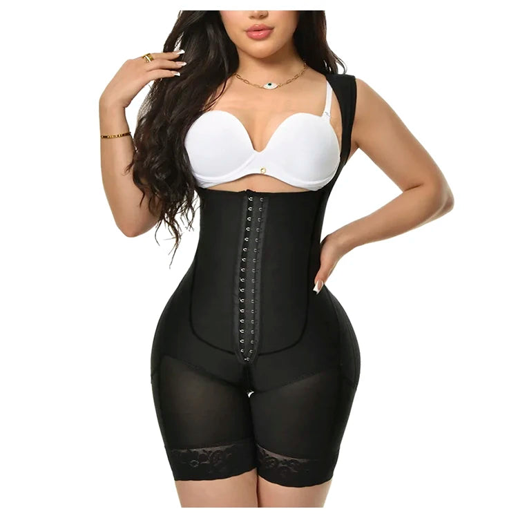 Faja Girdles Colombian Shaper Full Body Shapewear Post Surgery Postpartum Corset High Compression Abdomen Control Women Bodysuit