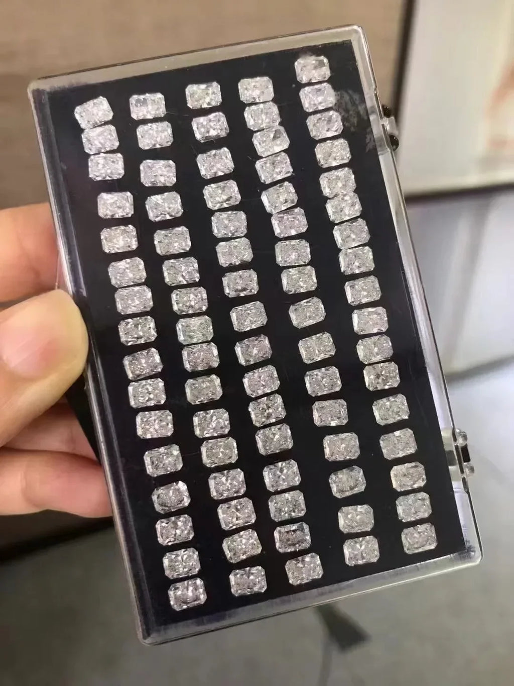 Lab Grown Diamond CVD  Melee HPHT DEF VS-VVS Round Brilliant Cut 1CT 0.9mm~3mm Loose Stones  Beads for Jewelry Making