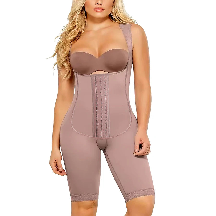 Faja Girdles Colombian Shaper Full Body Shapewear Post Surgery Postpartum Corset High Compression Abdomen Control Women Bodysuit