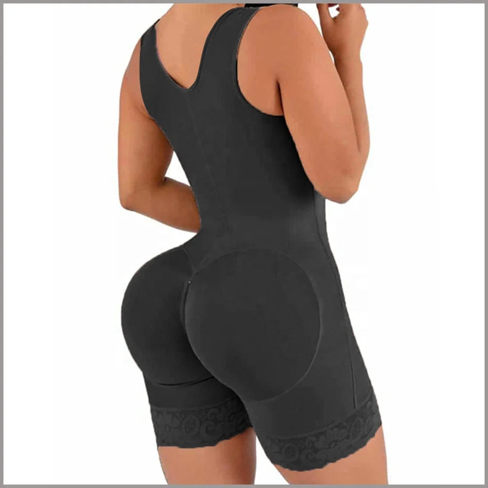 Wholesale New High Compression Full Body Shapewear for Women Plus Size Post-Surgery Abdominal Control Spandex Waist Breathable