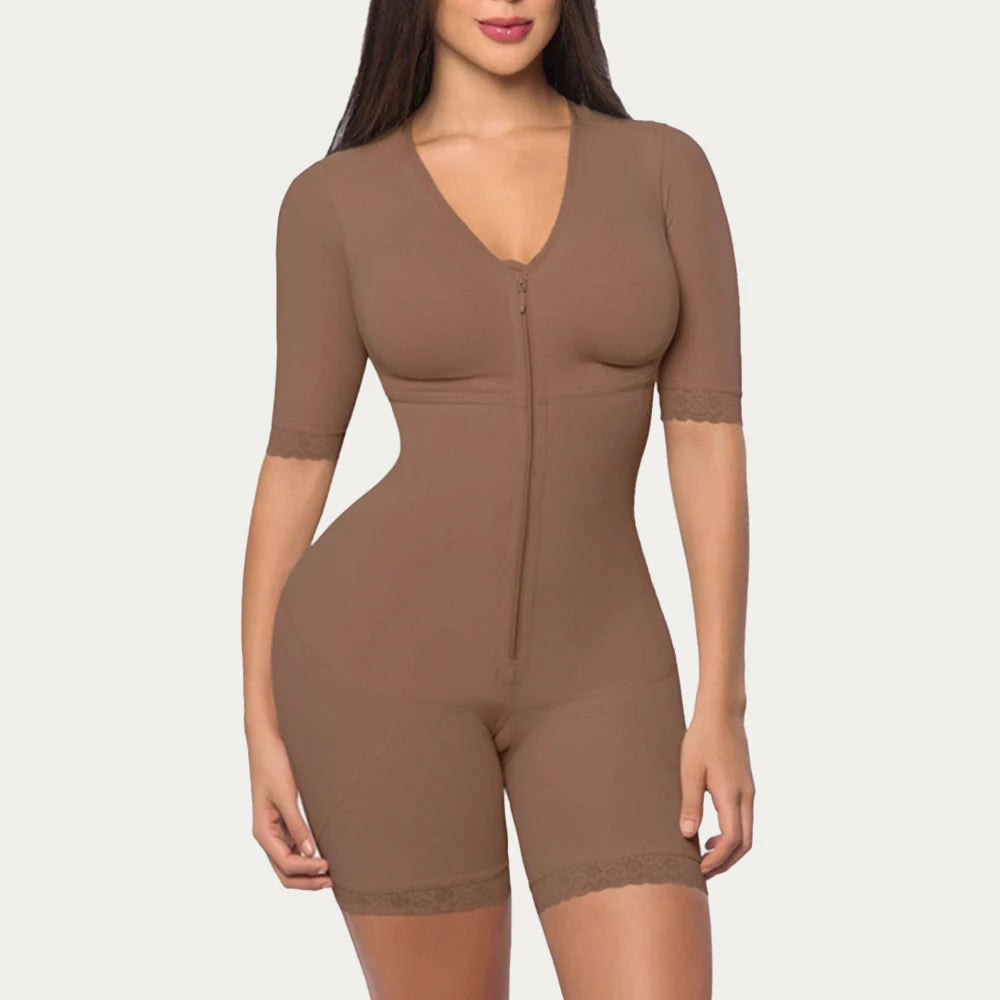 Women'S Faja Reductora Mujer Gaine Ventre Bodysuit Women With Cups Waist Corset