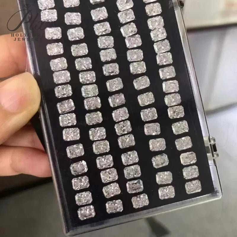 Lab Grown Diamond Round/Oval/Pear/Marquise/Heart/Trillion/Emerald/Cushion HPHT CVD DEF Color VS-VVS Clarity for Jewelry Making