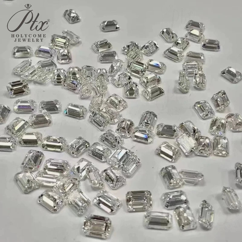 Lab Grown Diamond Round/Oval/Pear/Marquise/Heart/Trillion/Emerald/Cushion HPHT CVD DEF Color VS-VVS Clarity for Jewelry Making