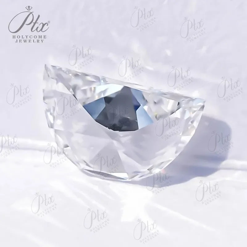 Lab Grown Diamond Bead 1.02CT E Color VVS2 Clarity Half Moon Cut HPHT CVD IGI Certified Lab Diamond for Jewelry Making