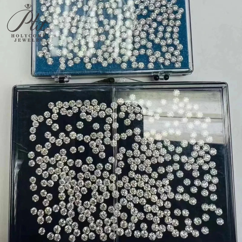 Lab Grown Diamond Round/Oval/Pear/Marquise/Heart/Trillion/Emerald/Cushion HPHT CVD DEF Color VS-VVS Clarity for Jewelry Making